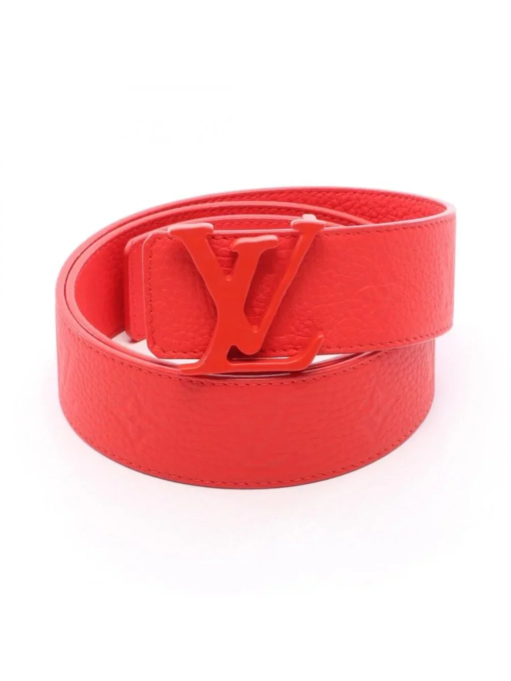 Louis Vuitton Belt Ceinture LV Shape Reversible Leather